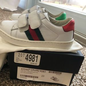 Gucci sneakers euro size 23